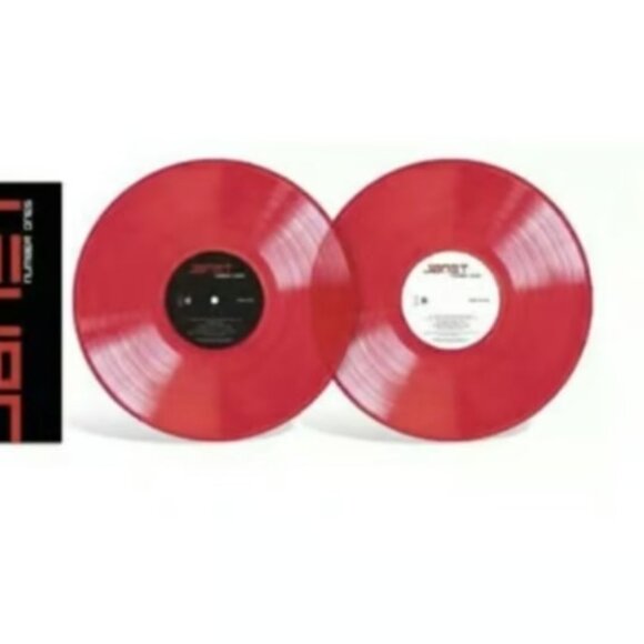Janet Jackson Number Ones 2-LP ~ Exclusive Colored Vinyl (Red) ~ New/Sealed! - Picture 4 of 4